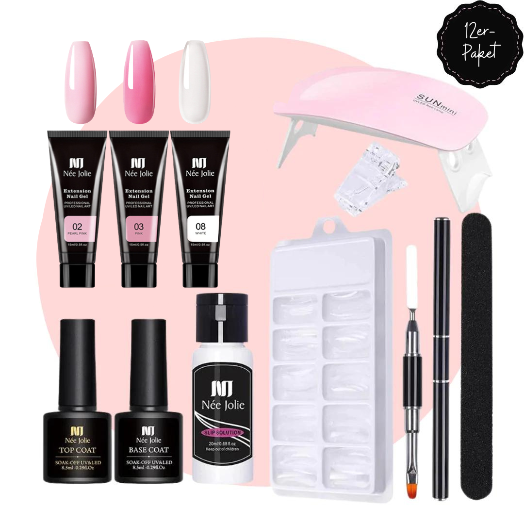 Glossy Gel Nail Set