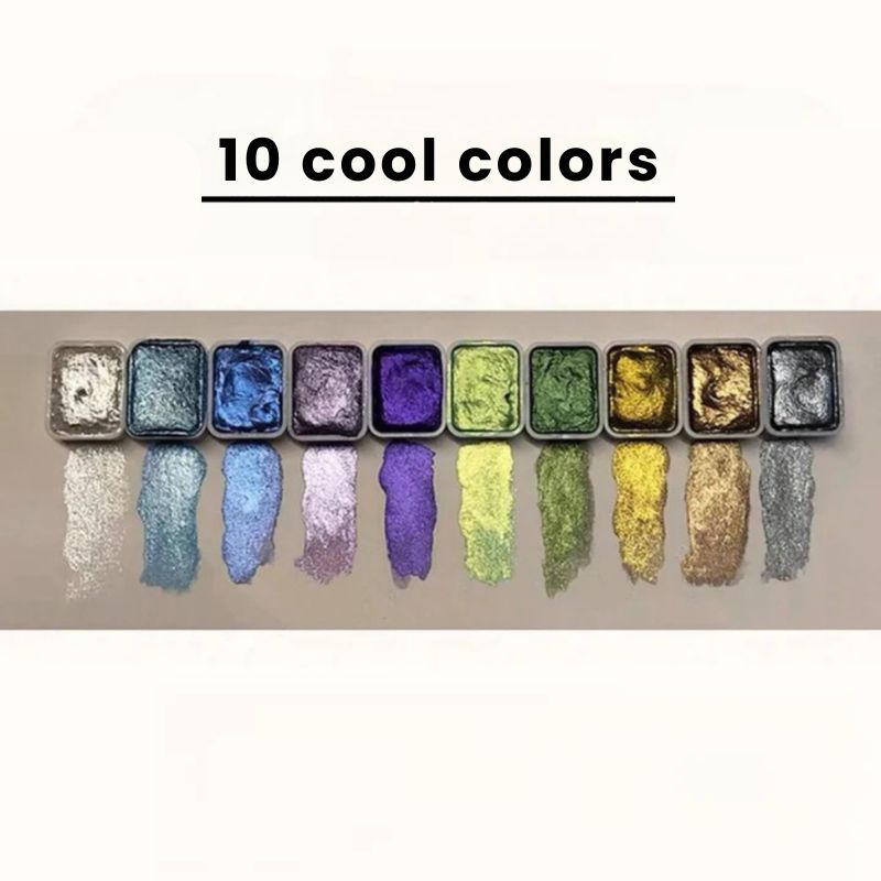 Glowmax Watercolor Paint Set