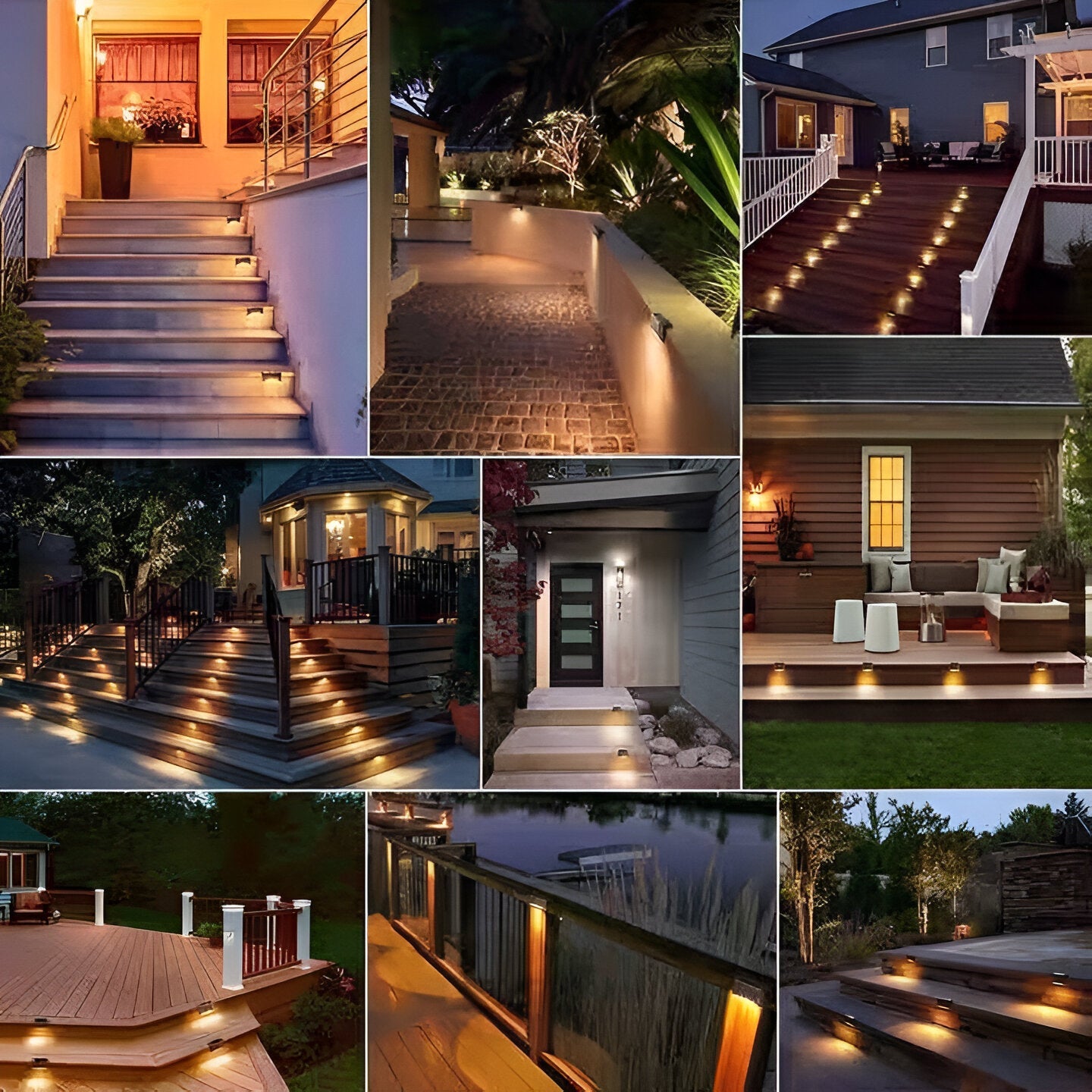 (6+2 Free) Envirolight - Waterproof Atmospheric And Safety Lighting